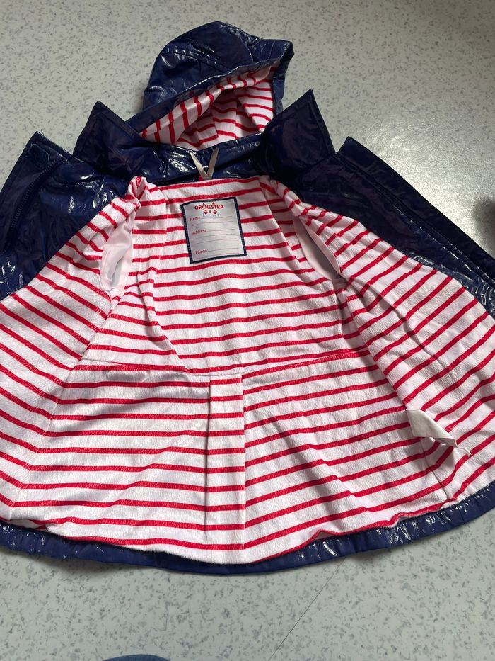 IMPERMEABLE Ciré ORCHESTRA Fille 2 ans