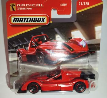 Matchbox Radical SR3 XXR 2025