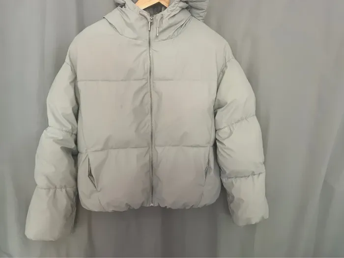 Doudoune grise fille gemo