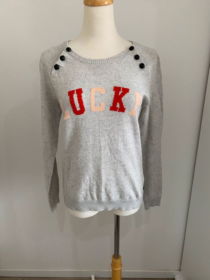 Pull gris Lucky Scotch & Soda