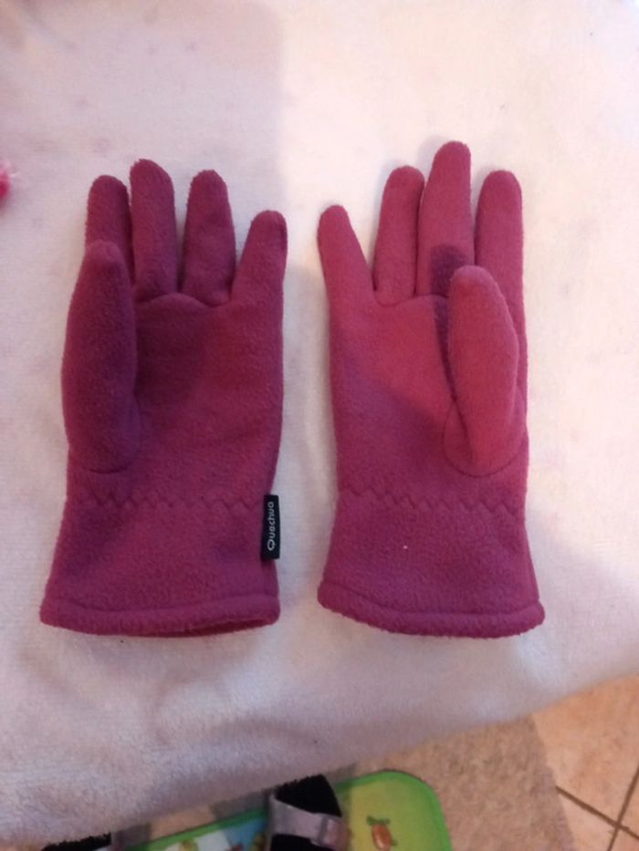 🧣Gants polaire 12 ans Decathlon