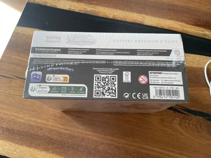 Pokémon - Coffret Dresseur d'Élite (ETB) EV08.5 Évolutions Prismatiques FR 8.5 - photo numéro 6