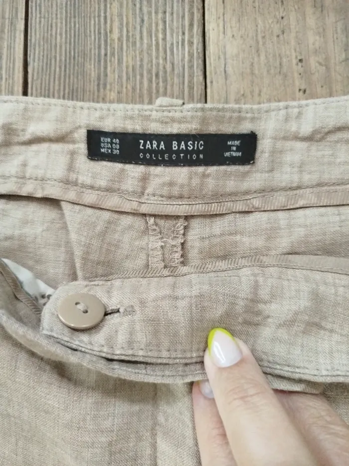 Pantalon femme lin t40 - photo numéro 3