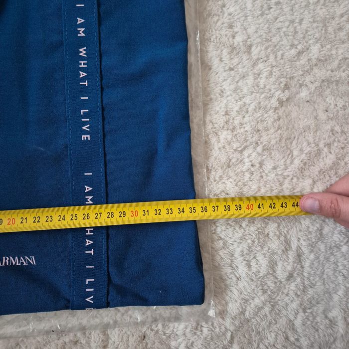Tote bag neuf avec étiquette bleu marine - Giorgio Armani - photo numéro 5