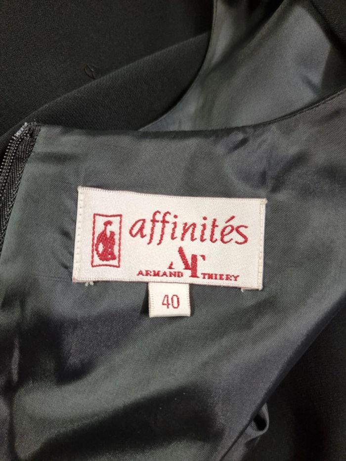 Armand Thiery Robe noire élégante * taille 40 * - photo numéro 7