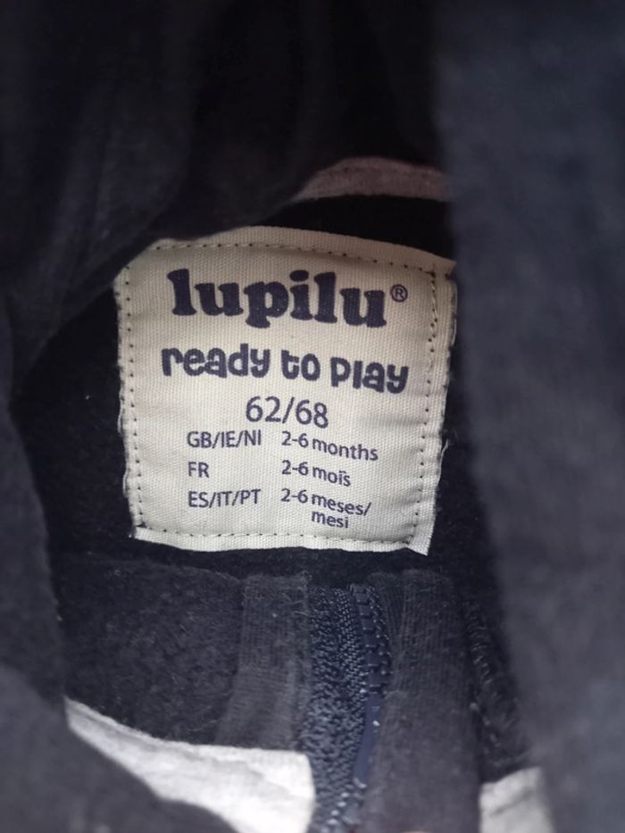 Gilet zippé garçon Lupilu - photo numéro 3