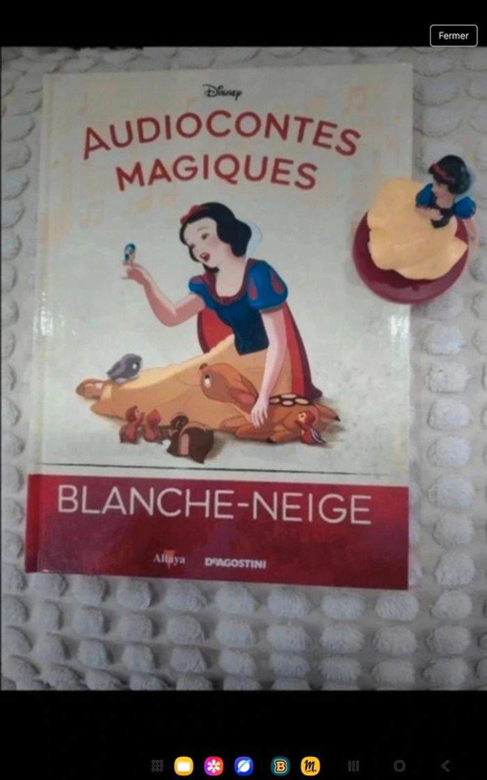 7Ēme audioconte magique altaya disney audio compte conte deagostini figurine magic comte