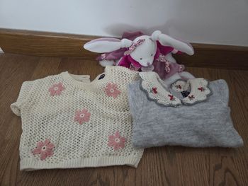 Pull manches longues kiabi avec col bébé fille