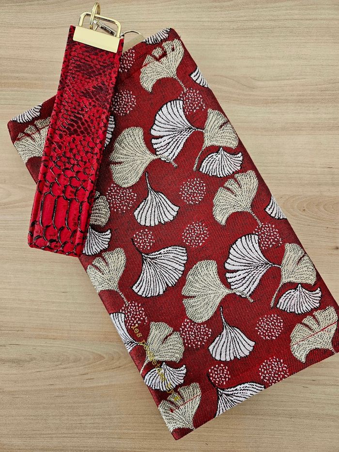 Pochette Jacquard Rouge - photo numéro 2