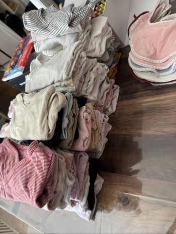GROS LOT VÊTEMENTS BÉBÉ FILLE