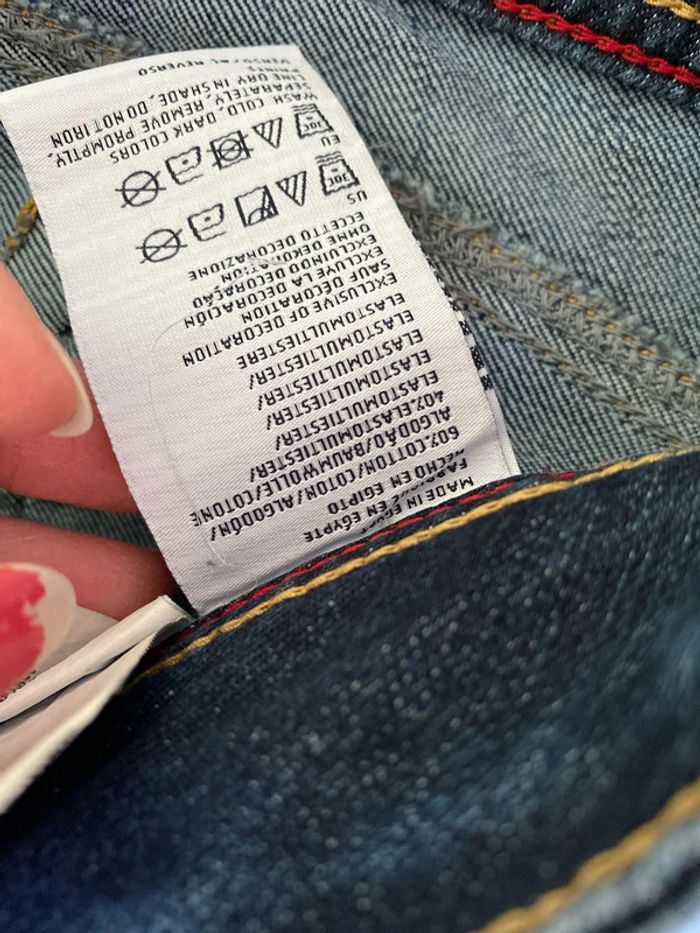 Pantalon jeans Hilfiger Denim Victoria Straight Taille 28/34 - photo numéro 5