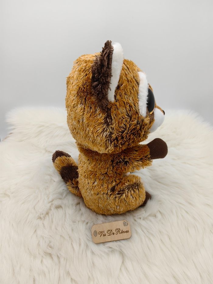 Doudou peluche Rusty Raton Laveur Ty 23 cm - photo numéro 3