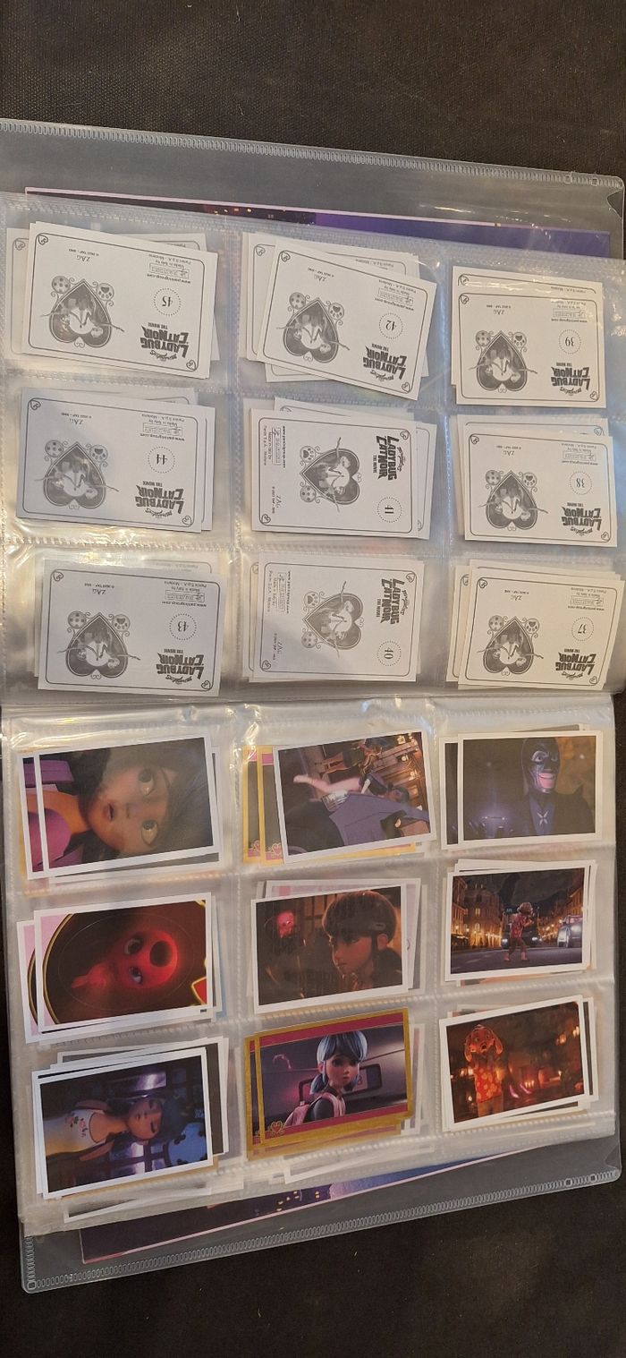 Collection stickers miraculous film neufs - photo numéro 7