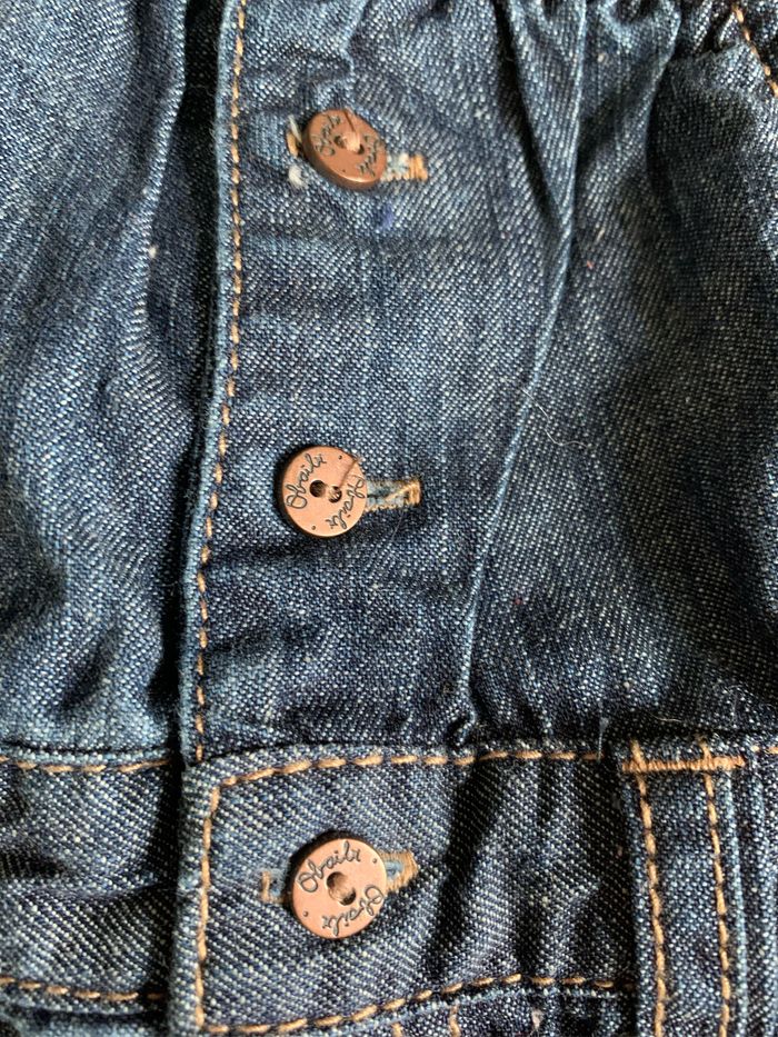 Robe en jean Obaibi 3 mois - photo numéro 3