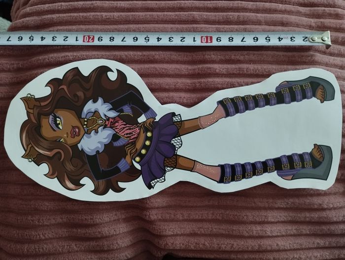 Lots grand autocollant Monster High - photo numéro 7