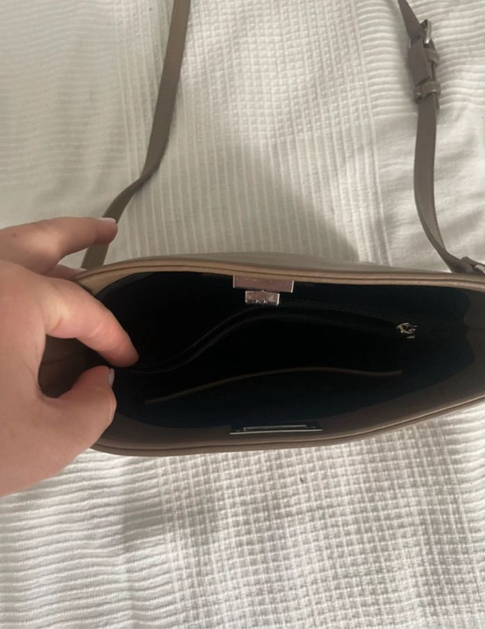 Sac à bandoulière taupe - photo numéro 4