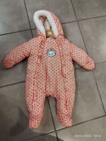 Combinaison 3 mois fille