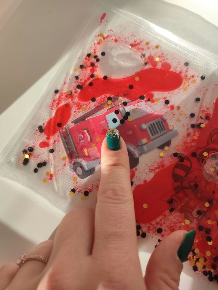 Pochette sensorielle Pompier 🚒 - photo numéro 5