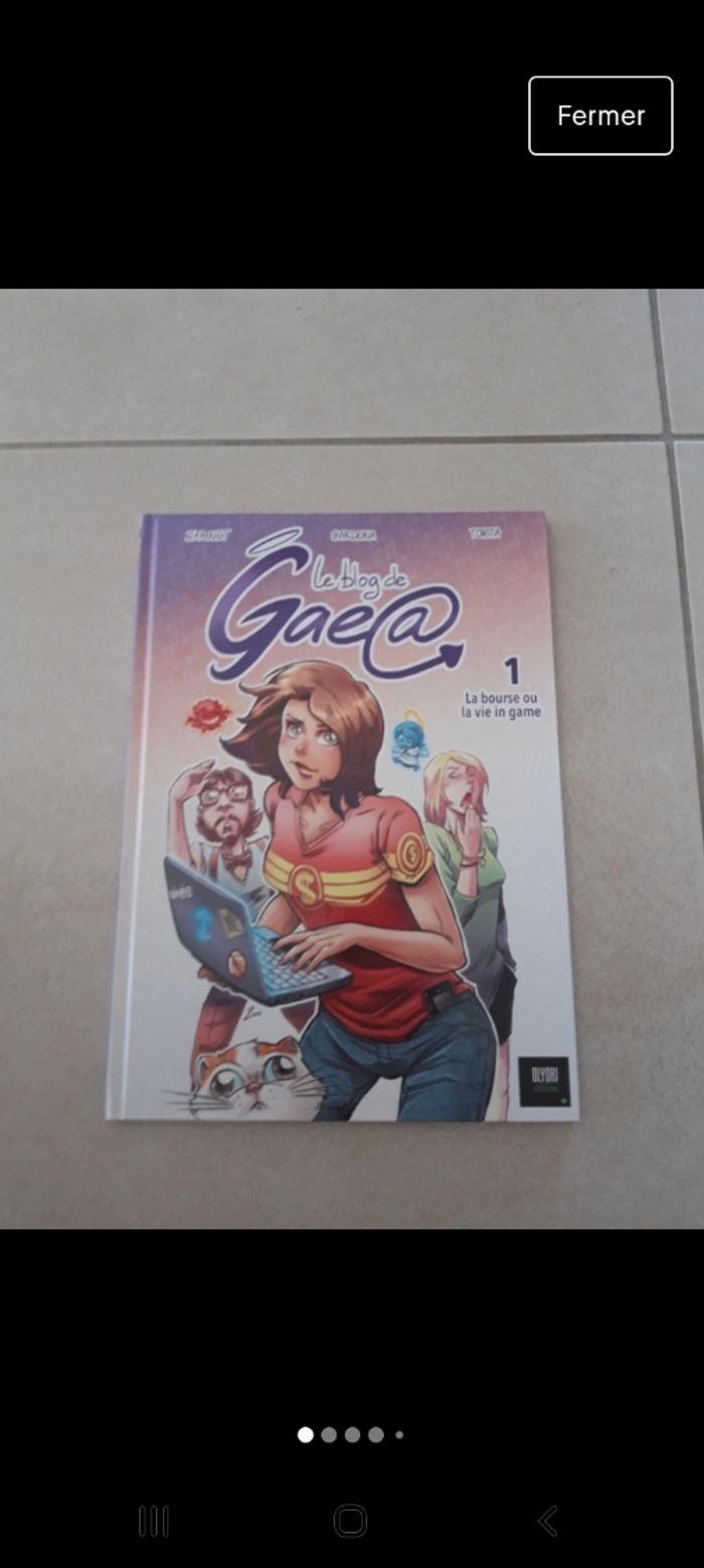 BD Le Blog de Gaea tome 1