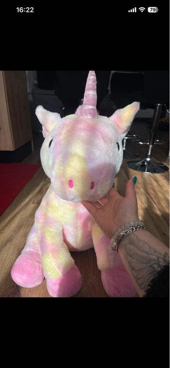 Peluche licorne 
