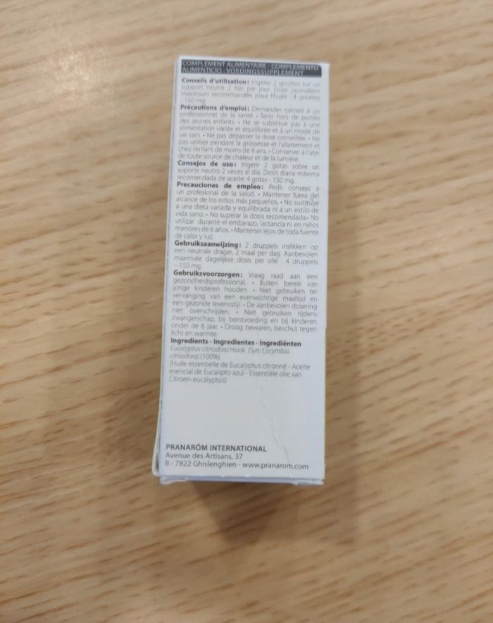 Huile Essentielle Eucalyptus citronné - photo numéro 3