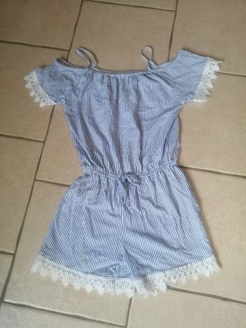 Salopette short