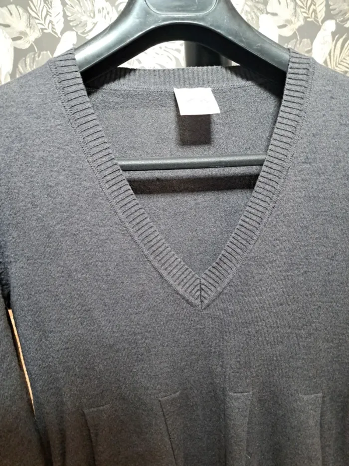 Robe pull élégante grise S - photo numéro 2