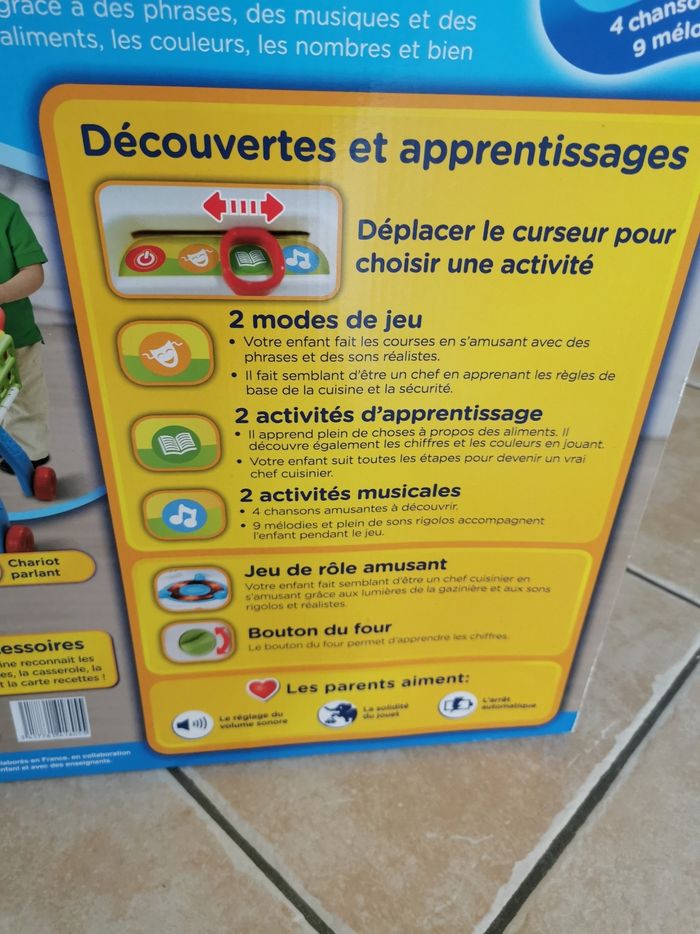 Vtech le chariot des p'tits cuistots - photo numéro 8