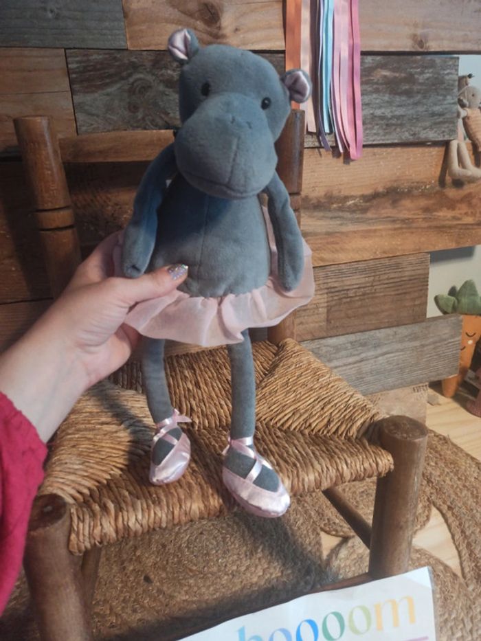 Peluche hippopotame ballerine jellycat tbe - photo numéro 6