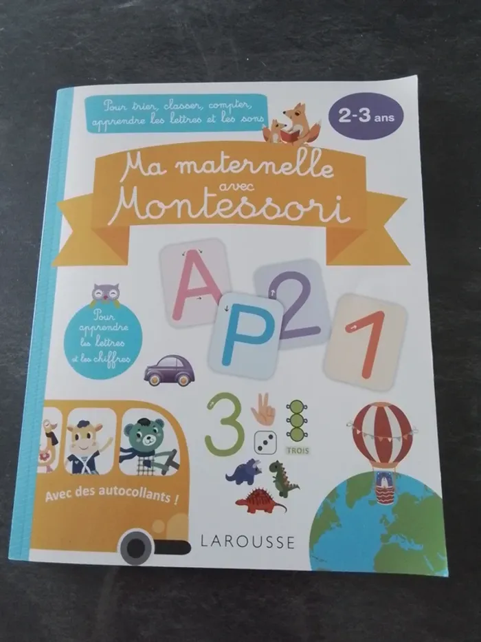 Livre "Ma maternelle avec Montessori" 2/3 ans