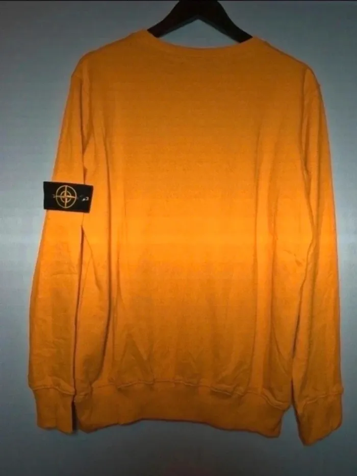Pull Stone Island Moutarde XL - photo numéro 6
