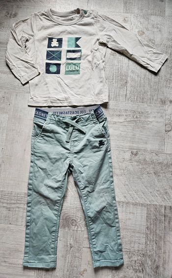 Ensemble 24 mois lulu castagnette