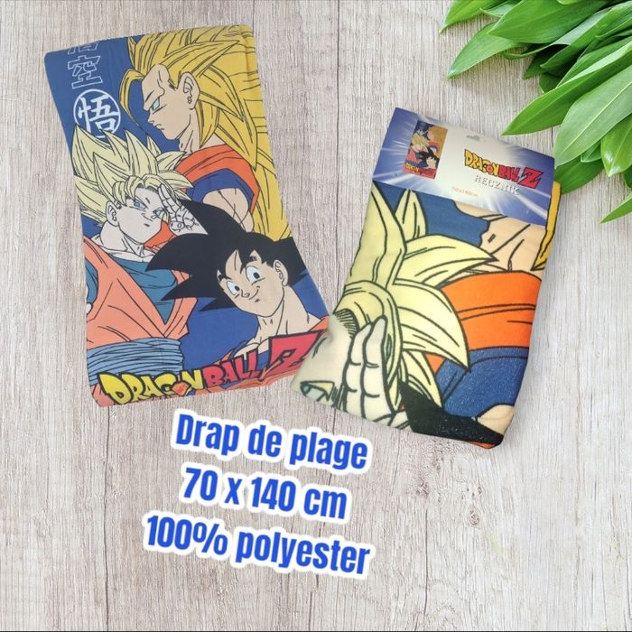 Serviette drap de plage DBZ dragon ball z