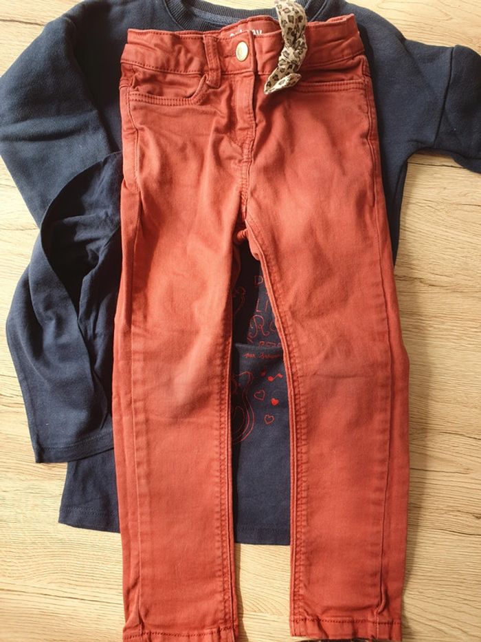 Ensemble tape à l'oeil/sergent major 4ans - photo numéro 9