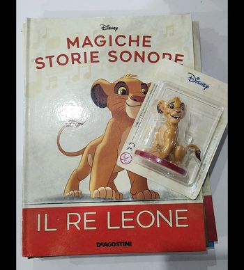 Il re Leone magiche Magic storie sonore deagostini Audioconte magique Altaya italien audio conte