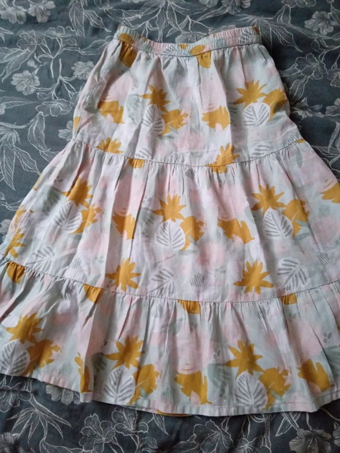 Jupe mi-longue 8 ans tao