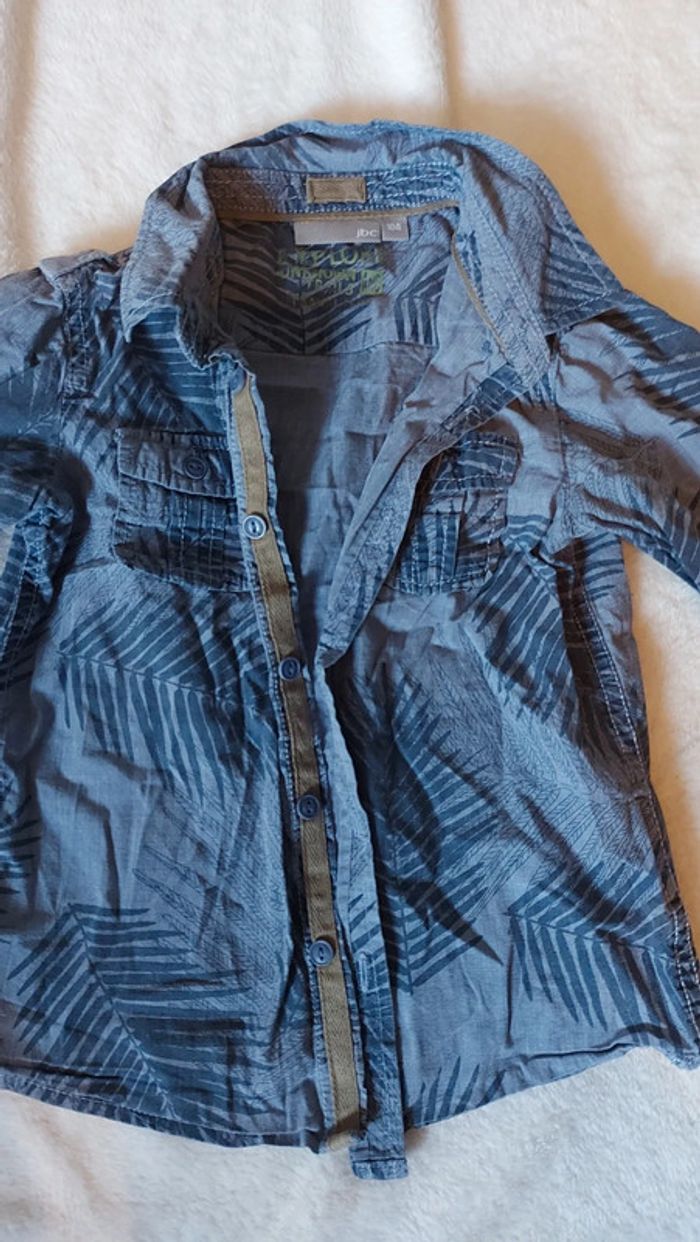 Chemise manche longue garçon