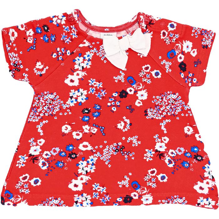T-Shirt à manches courtes 6 mois en coton Petit Bateau