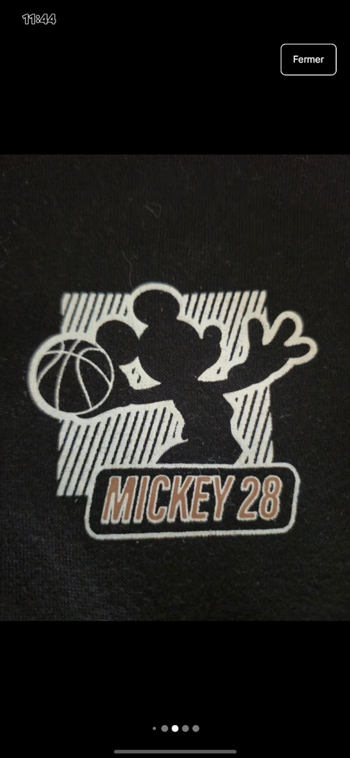 Sweat a capuche Mickey garçon 8 ans - photo numéro 4