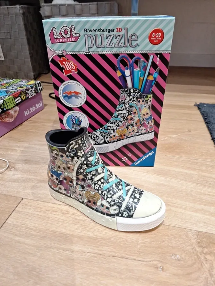Puzzle 3d sneakers lol