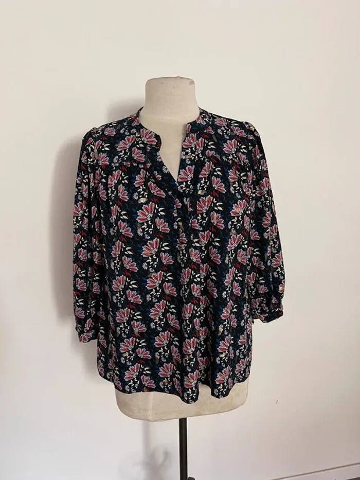 Superbe Blouse fleurie fluide 🌸 S  M 36 38