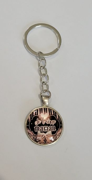 PORTE CLES JE T'AIME MAMAN ! NEUF ! FETE DES MERES