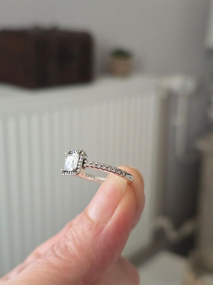 Bague en argent 925 avec zircon - photo numéro 4