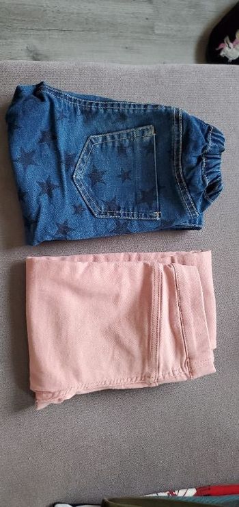 Lot de 2 jeggings taille 6 ans