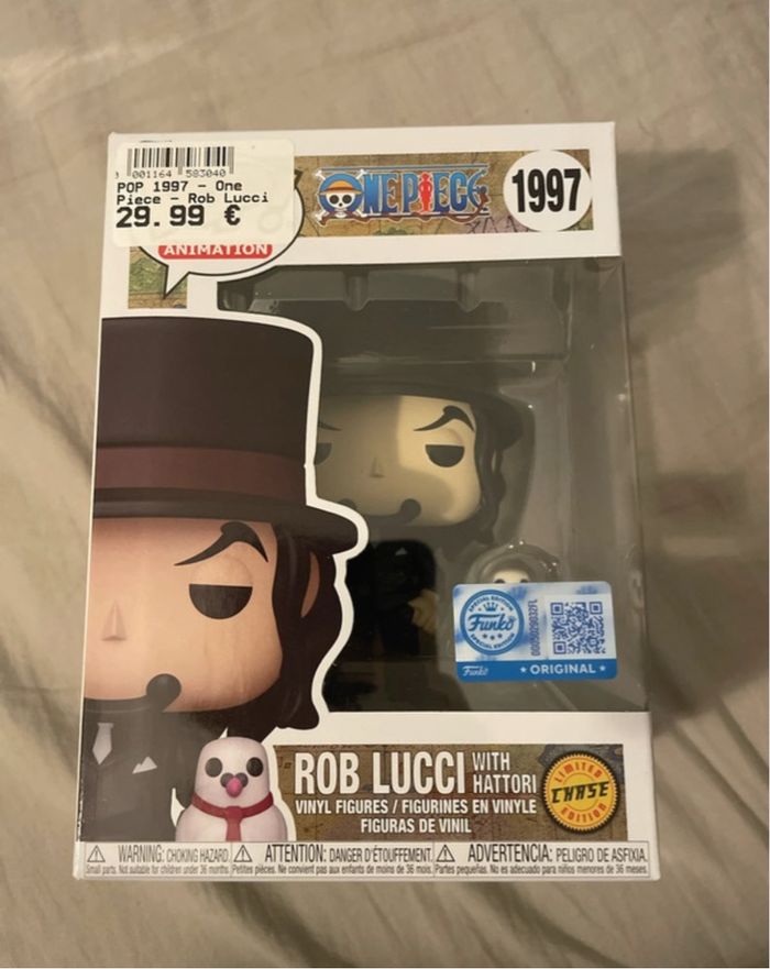 Funko pop rob Lucci White hattori Chase 1997
