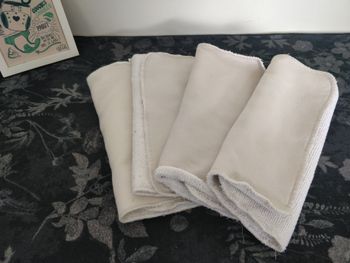 Lot de 4 inserts microfibre - Hamac- en taille 1