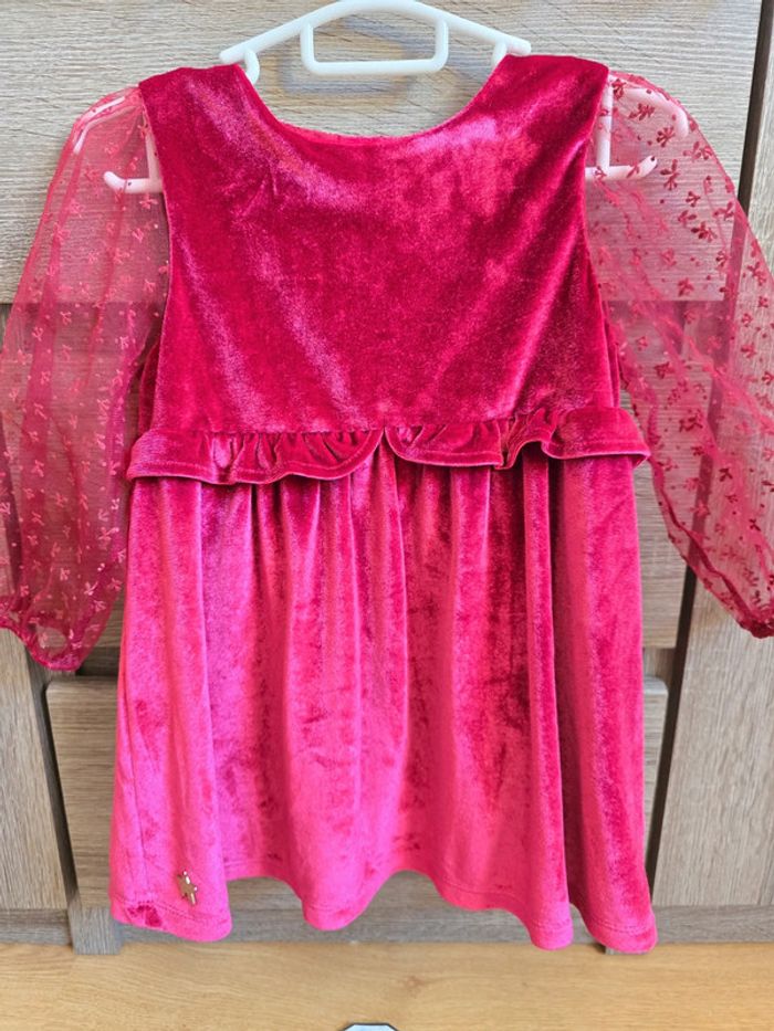 Vêtement Bébé Fille - Robe rouge - Sergent Major- 24 mois 86 cm - photo numéro 4