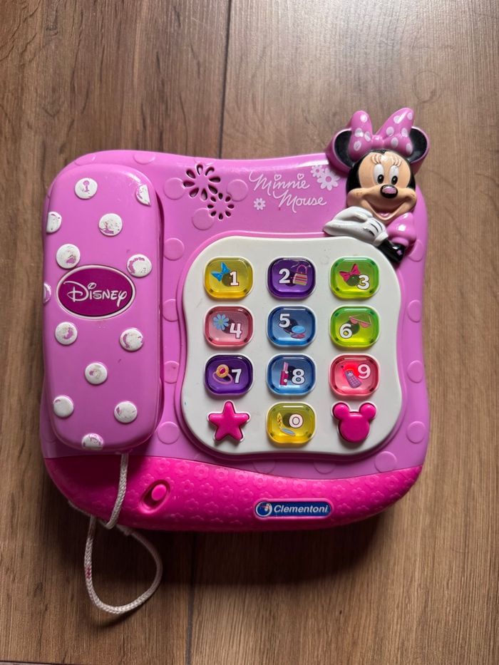 téléphone minnie mouse parlant