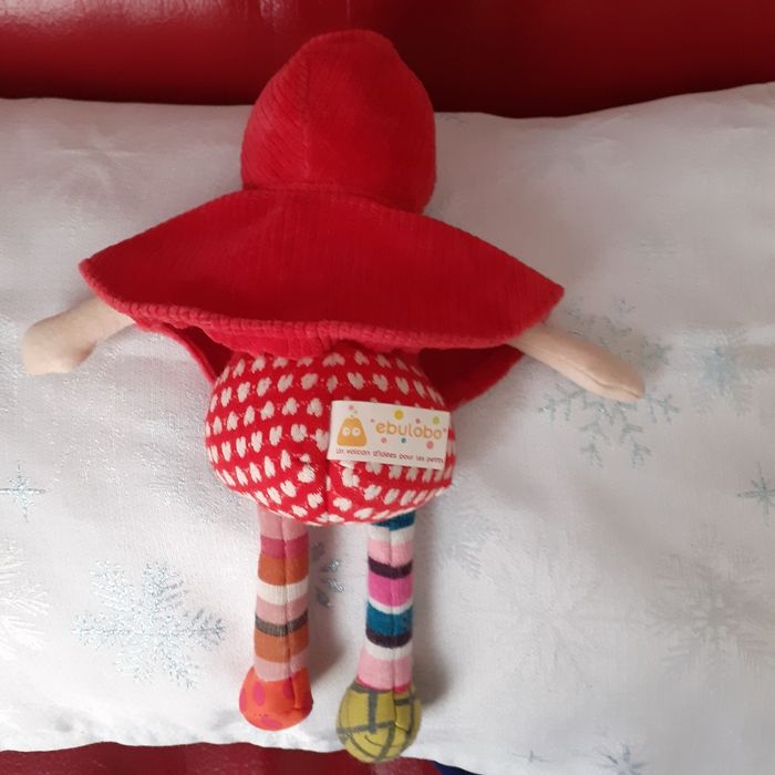 Poupée-doudou "Petit Chaperon rouge" *Ebulobo - photo numéro 3