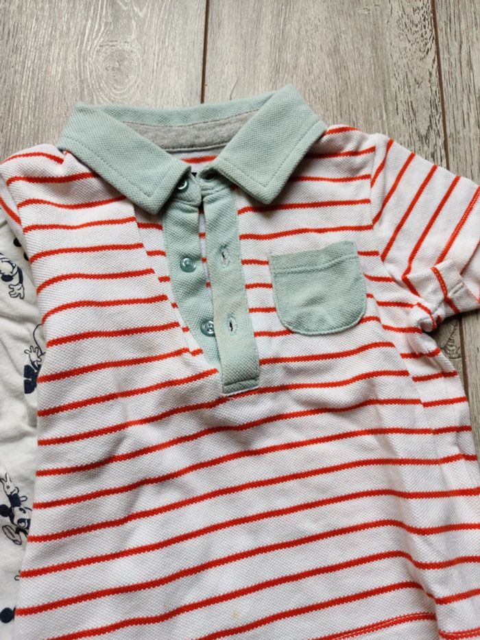 Lot 2 polos 9 mois Kiabi - photo numéro 3